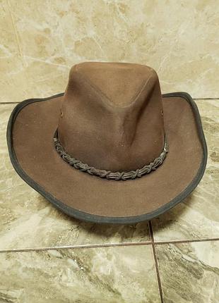 Шляпа ковбойская outback trading company. размер l