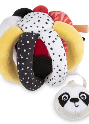 Canpol babies игрушка-мячик с погремушкой и пищалкй babiesboo