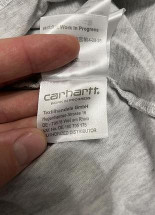 Футболка carhartt pocket t-shirt (оригинал)8 фото