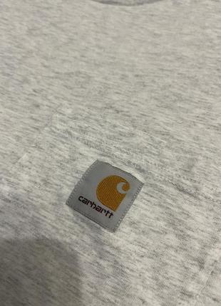 Футболка carhartt pocket t-shirt (оригинал)6 фото