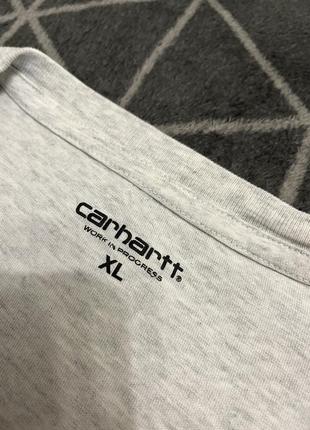 Футболка carhartt pocket t-shirt (оригинал)4 фото