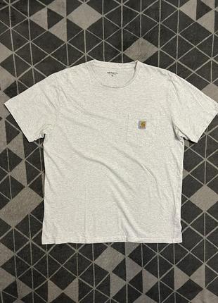 Футболка carhartt pocket t-shirt (оригинал)