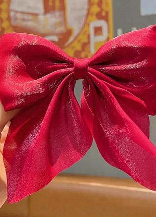 Яркий бант/красивая заколка/бант на заколке