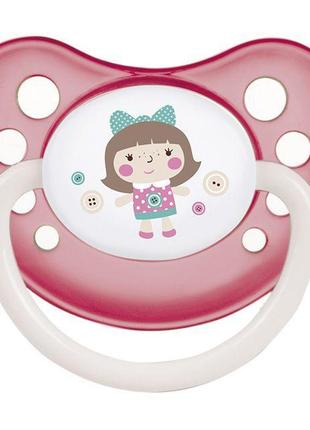 Пустушка латексна ортодонтична 0-6 міс toys