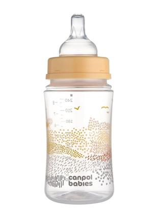 Пляшечка проти колік 240 мл canpol babies 35/243_bei