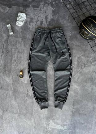 Мужские спортивные трикотажные брюки с лампасами adidas