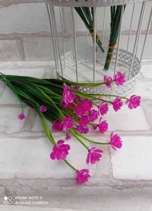 Кувшинка искусственный букет цветов, 5 расцветок h-40см