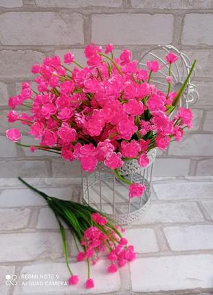 Кувшинка искусственный букет цветов, 5 расцветок h-40см