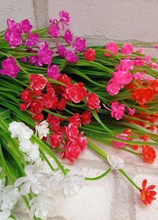 Кувшинка искусственный букет цветов, 5 расцветок h-40см