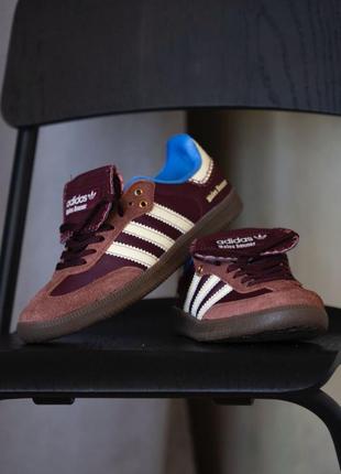 Кроссовки женские adidas samba nylon products bonner brown