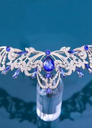 Свадебная корона диадема красивая