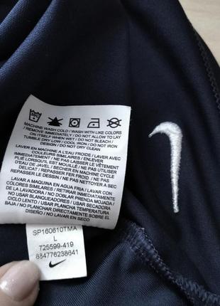 Футболка спортивная майка nikegolf dri-fit, размер l, поло, с воротником7 фото