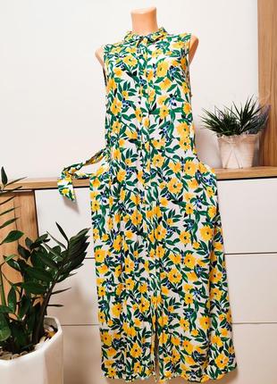 Летнее платье в цветочный принт!