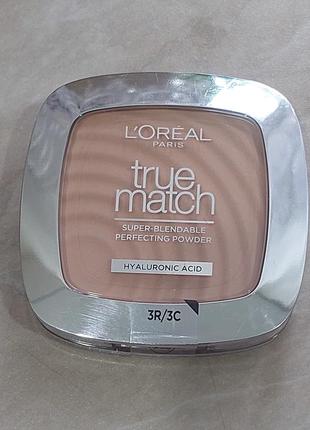 Компактна пудра для обличчя l'oreal paris true match тон 3r/c 9 г (3600520772028)3 фото