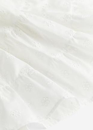 Трендовая юбка с рюшами воланами прошва h&m2 фото