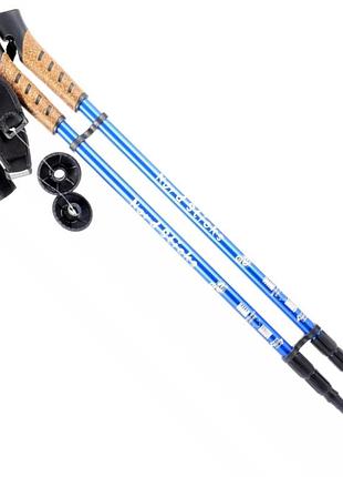 Палки для скандинавской ходьбы nord sticks blue original польша