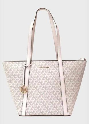 Сумка coach pratt large tote logo brown
