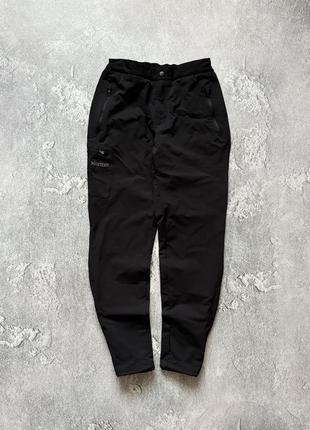 Marmot xs чорні жіночі трекінгові спортивні штани джогери спортивкі