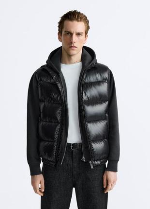 Безрукавка zara, пух