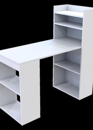 Офісний стіл doros т5 білий 120х55х120 (81339351)3 фото
