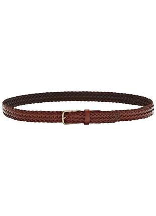 Ремінь плетений massimo dutti світлий