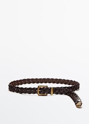 Ремень плетеный massimo dutti