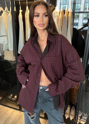 Сорочка двохстороння в стилі balenciaga