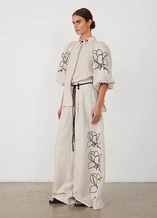 Костюм брючний в стилі zimmermann