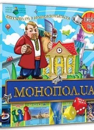 Настольная экономическая игра монополия 82210 на украинском языке