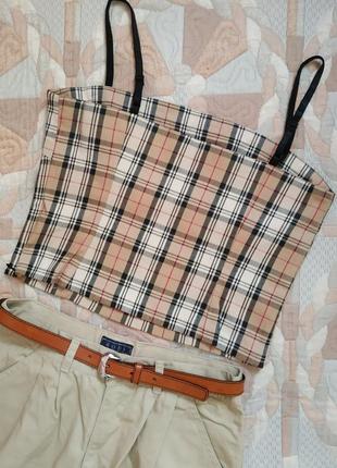 Топ женский на брителях, 95% хлопок