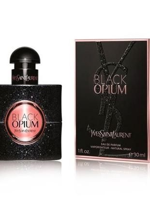 Парфюмированная вода yves saint laurent black opium 30 ml1 фото