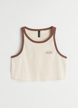 Топ, кроп топ, h&m