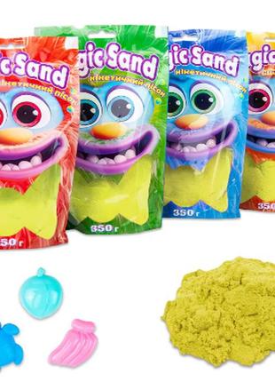 Magic sand в пакеті 39402-5 жовтий, 0,350 кг, шт