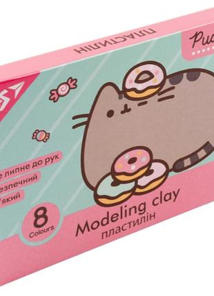 Пластилін 8 кол. 160 г "yes" pusheen, 540632, шт