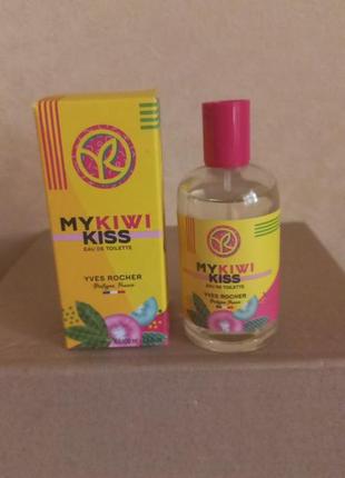 Туалетна вода ківі - імбір 100мл ів роше my kiwi kiss yves rocher лімітка3 фото