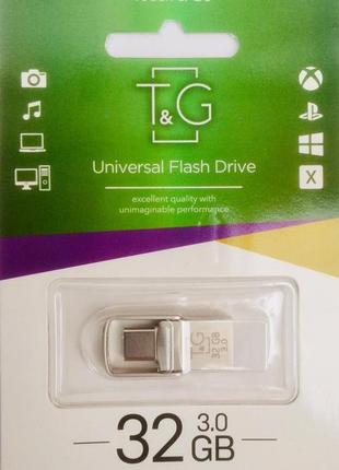 Флеш драйв t&g flash draiv (usb/type-c/ 32gb/ 3.0)