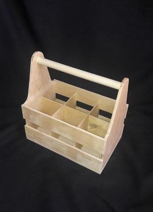 Декоративный ящик из фанеры для пива, 28х18х28 см