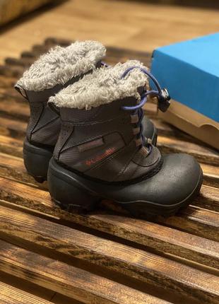 Детские зимние ботинки columbia