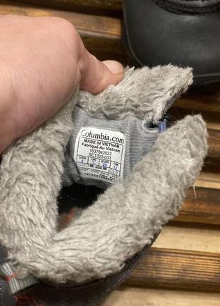 Детские зимние ботинки columbia
