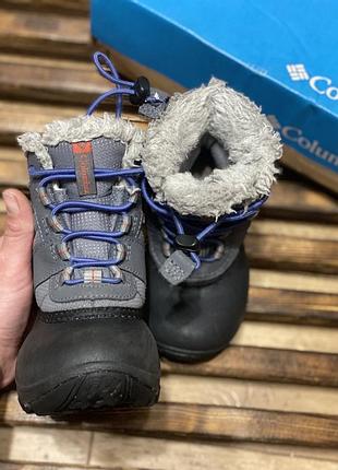 Детские зимние ботинки columbia