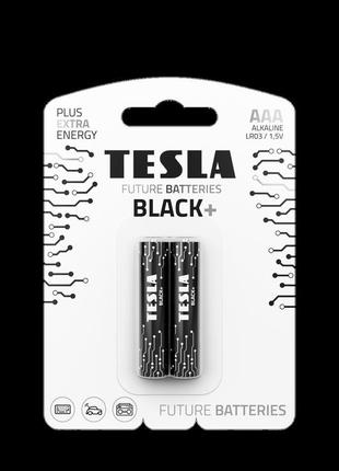 Tesla batteries aaa black+/ 6668 (lr03 / blister foil 2 шт)