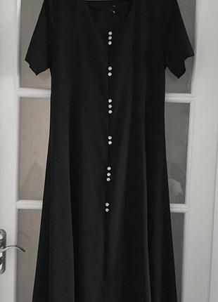 Длинное легкое платье халат