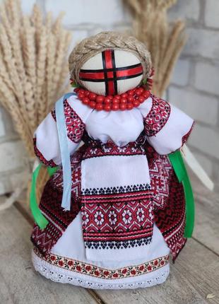 Мотанка "княжна" ручная работа, кукла мотанка, кукла семейный оберег 30 см.