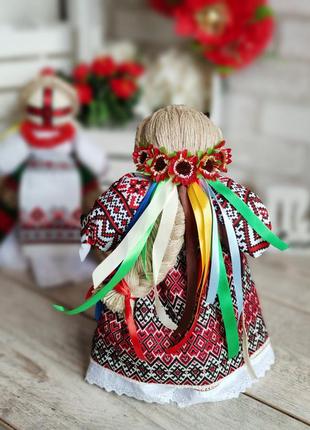 Мотанка "княжна" ручная работа, кукла мотанка, кукла семейный оберег 30 см.