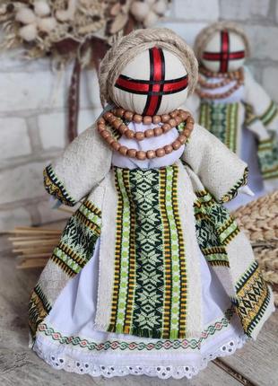 Мотанка "княжна" ручная работа, кукла мотанка, семейный оберег 30 см.
