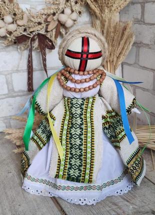 Мотанка "княжна" ручная работа, кукла мотанка, семейный оберег 30 см.