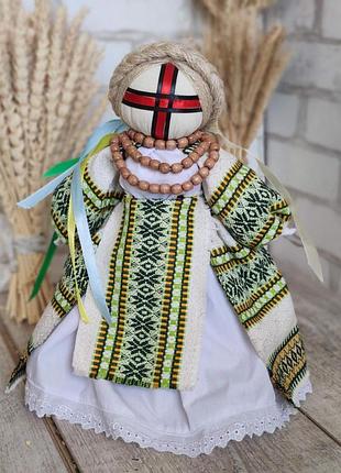 Мотанка "княжна" ручная работа, кукла мотанка, семейный оберег 30 см.