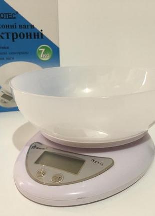 Ваги кухонні domotec ms-126/ 5382