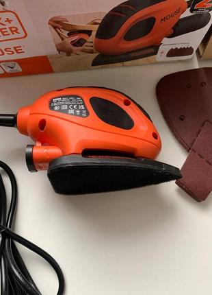 Сток! шлифовальная машина black + decker mouse 4