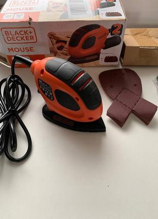 Сток! шлифовальная машина black + decker mouse 3